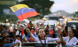Corina Machado regresa a Venezuela