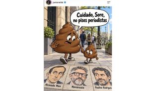 Enésimo posteo de Javier Milei contra los periodistas...