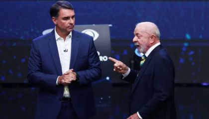 Lula da Silva y a Flávio Bolsonaro
