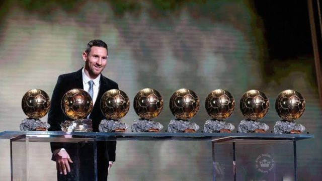 Lionel Messi y sus ocho Balones de Oro 