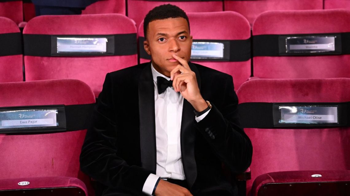 Kylian Mbappé e a Bola de Ouro: Mais uma decepção por um prêmio longe dele