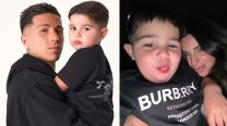 Enzo Fernández, Valu Cevantes y su hijo Benjamín