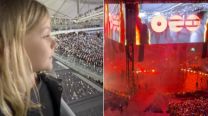 Flavio Mendoza y su hijo Dionisio vieron a BTS en La Plata