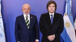Javier Milei y Lula Da Silva