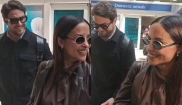 Lourdes Sánchez y Francisco Liotta