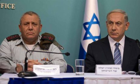 Gadi Eisenkot y Netanyahu
