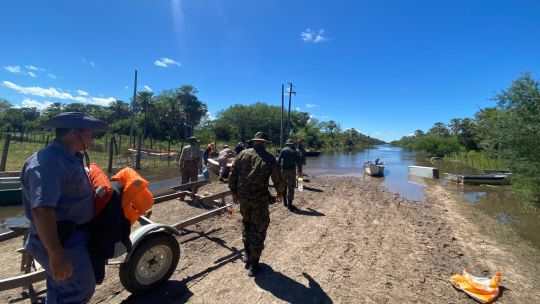 La crecida en Chaco mantiene a más de 2.000 personas fuera de sus viviendas