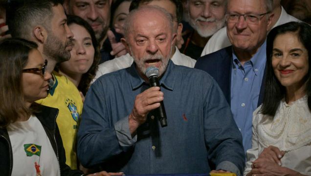 Lula habla en el bunker 