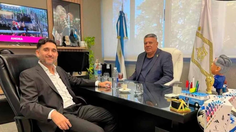 Ariel Vallejos y Chiqui Tapia