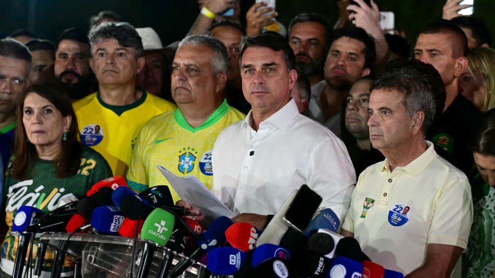 FLÁVIO BOLSONARO ELECCIONES EN BRASIL