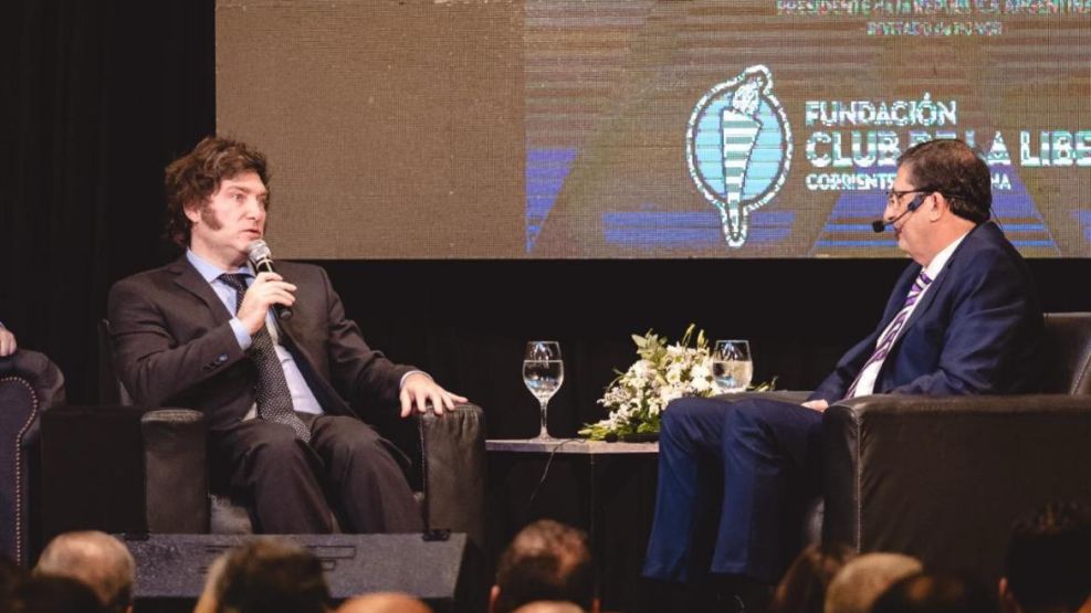 javier milei en corrientes