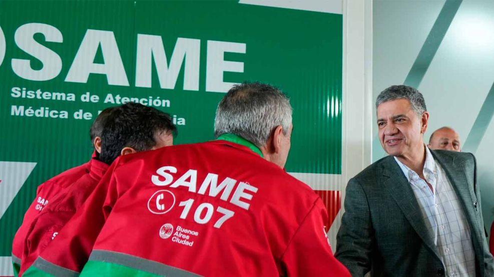 La Ciudad abrió una nueva base del SAME en Palermo, la octava en la gestión de Jorge Macri