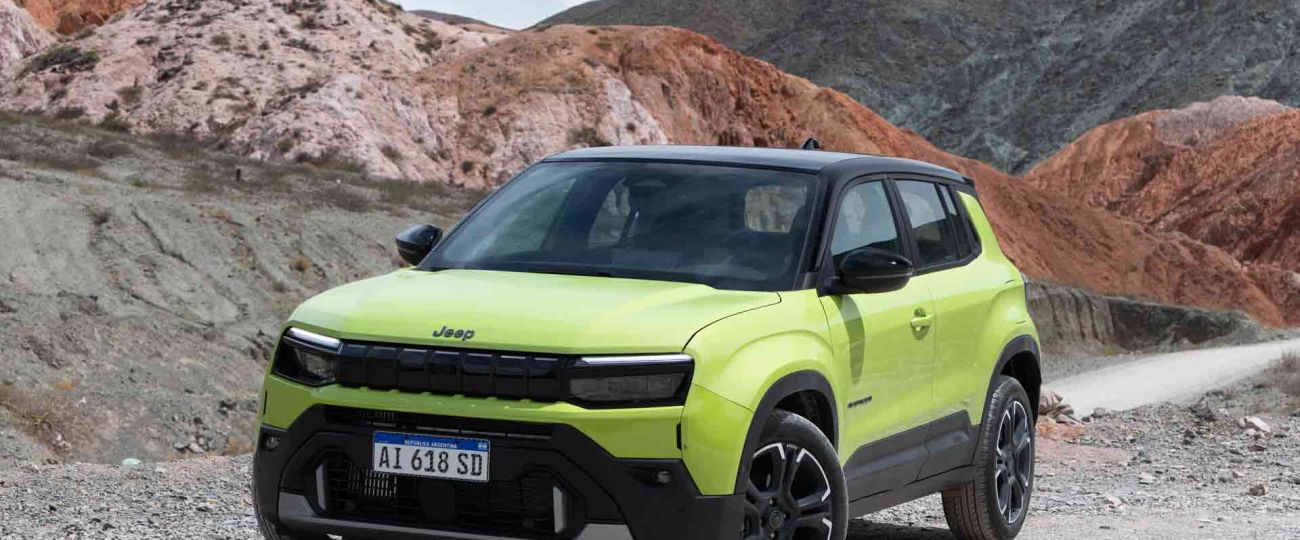 Bajando 4300 m al volante del nuevo Jeep Avenger con auxilio temporal