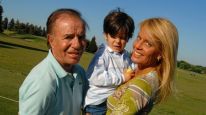 Máximo Menem, Carlos Menem, Cecilia Bolocco