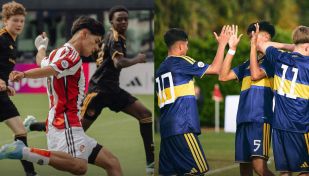 Boca y River en la Messi Cup