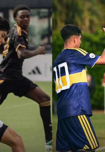 Boca y River en la Messi Cup