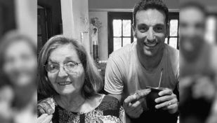 Lionel Scaloni y su mamá 