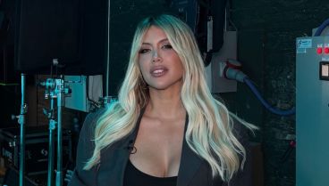 Wanda Nara abrió las puertas de su casa y mostró su cocina de lujo: muebles de madera, isla de mármol y diseño moderno