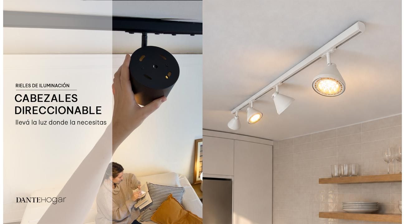 Una solución para llevar luz a cada rincón de tu casa: los sistemas de rieles