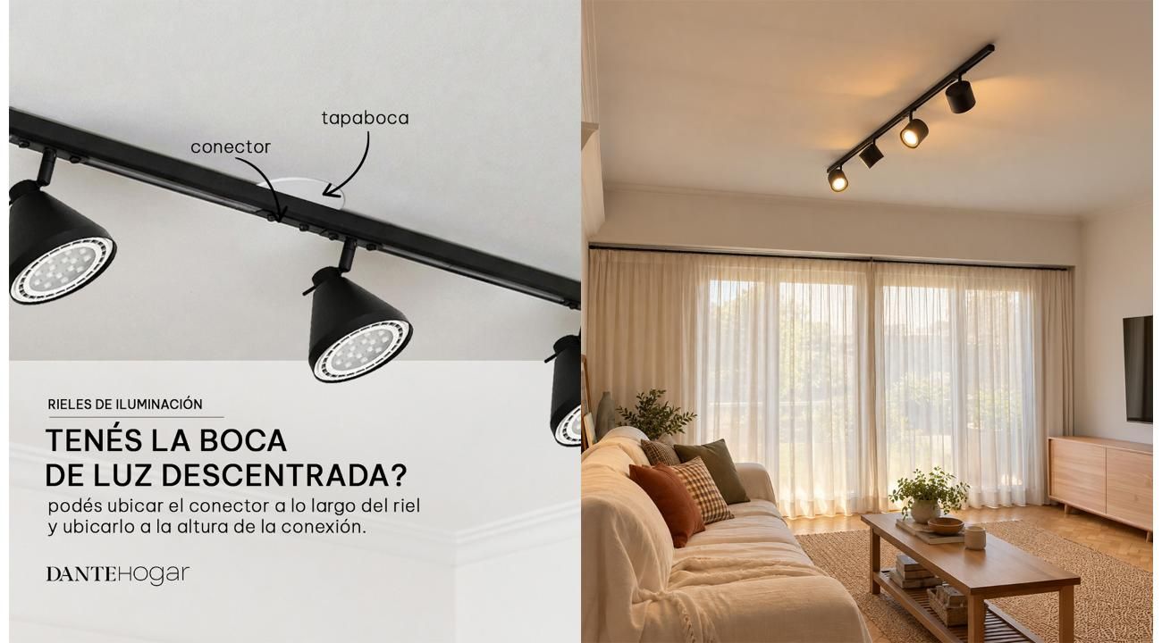 Una solución para llevar luz a cada rincón de tu casa: los sistemas de rieles