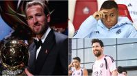 Harry Kane, Kylian Mbappé y Lionel Messi