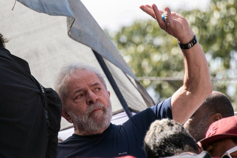 Lula Da Silva, en las horas previas a su detención.