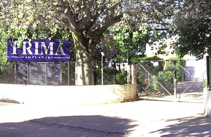 PRIMA IMPLANTES. La fábrica investigada se encuentra en la calle Vieytes 1331 en barrio San Rafael.