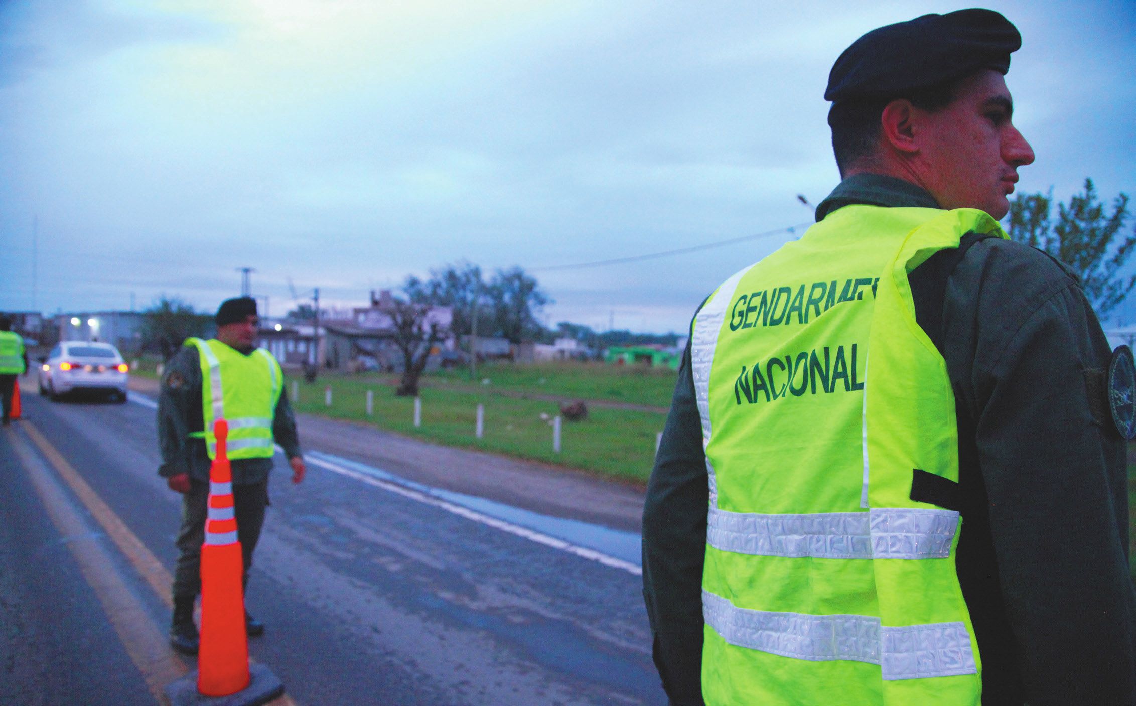 DESEMBARCO. En Josefina pidieron la presencia de Gendarmería en la zona de la “triple frontera” ante el avance narco. Bullrich accedió.