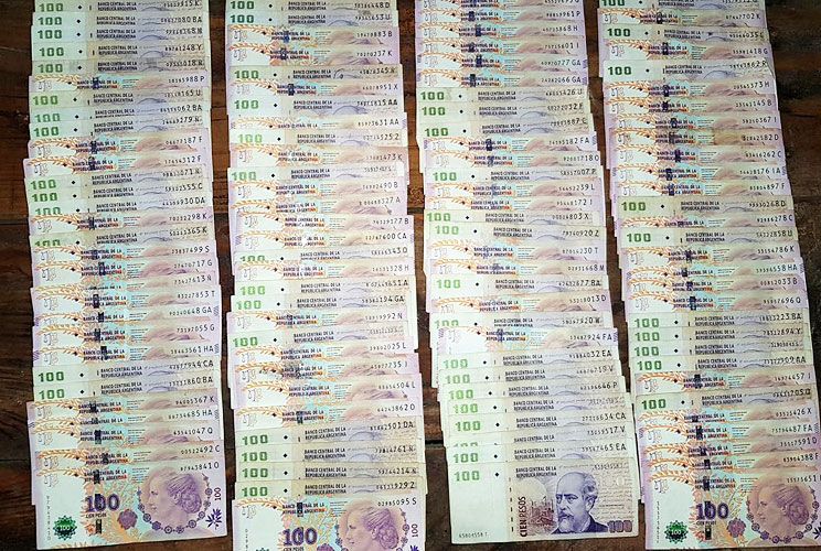 Hallazgo. Secuestraron 130 mil pesos, entre otras cosas.