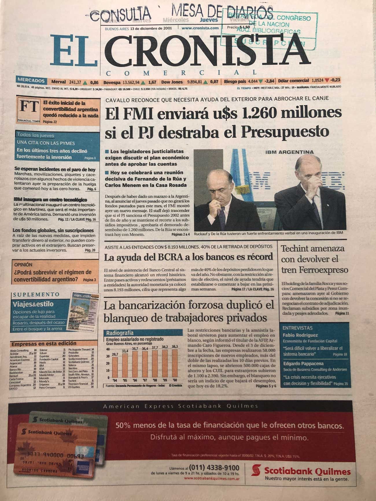 13 de diciembre de 2001 20211213