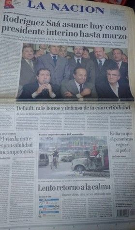 Diarios de diciembre de 2001