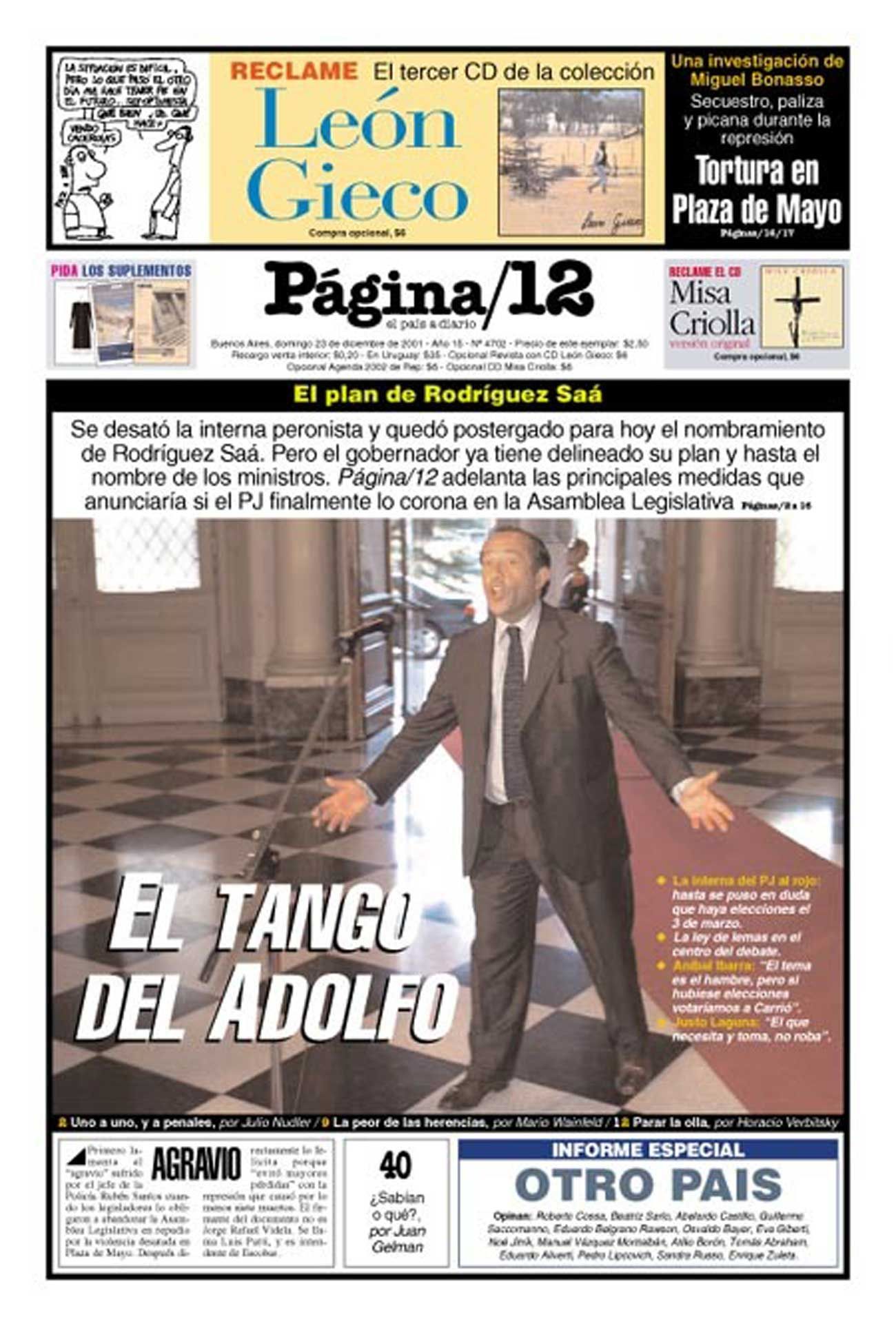  tapas del 23 de diciebre de 2001 20211223