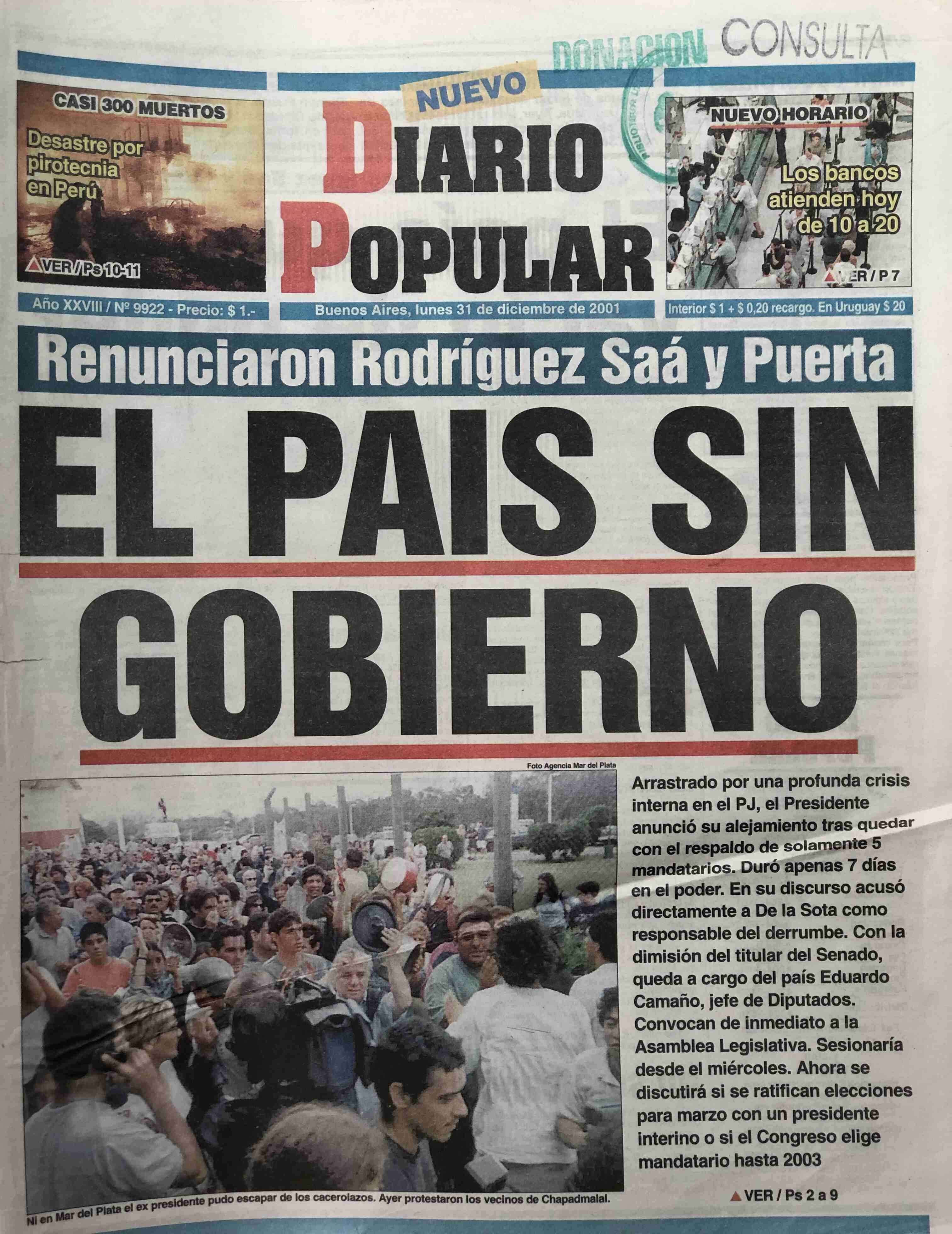 Diarios del 2001