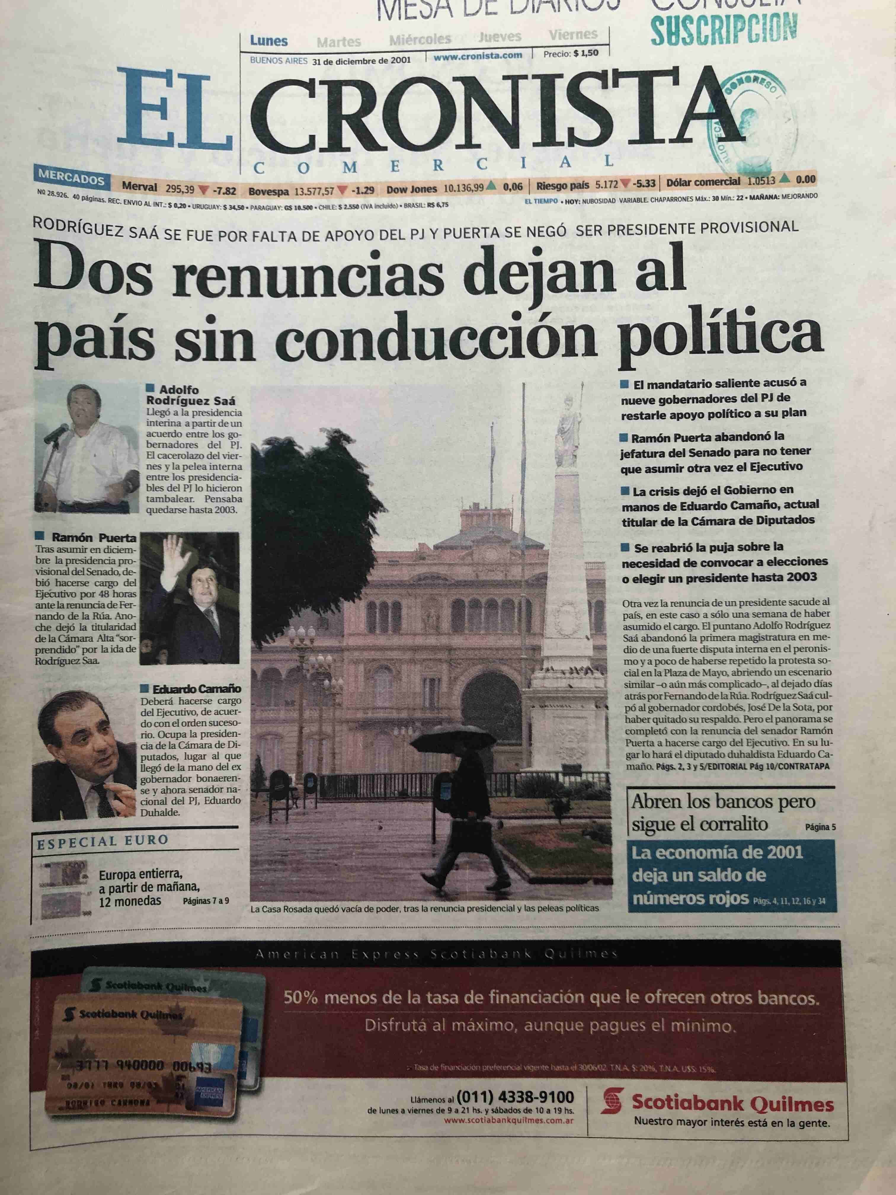 Diarios del 2001