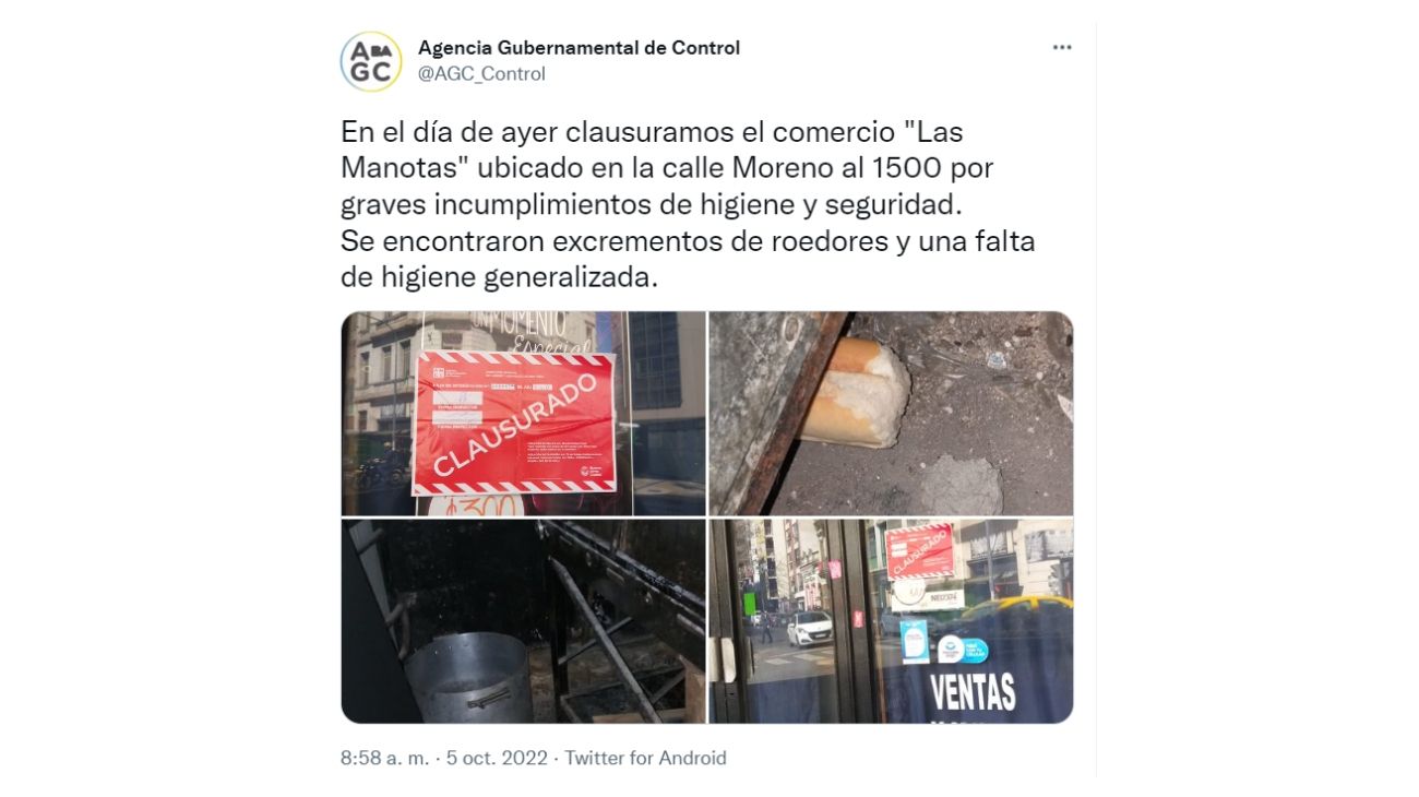 Agencia de Control - Ratas