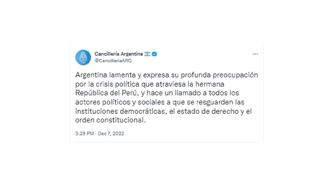 Tuit cancillería 20221207