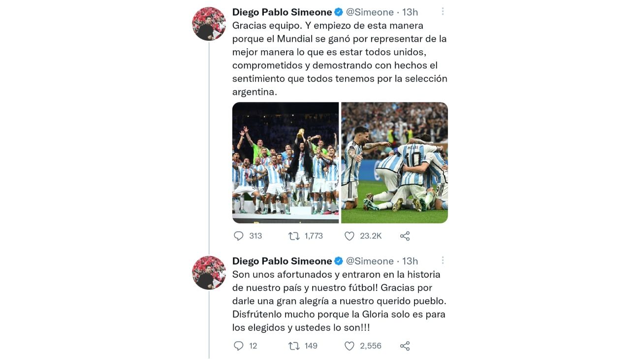 Festejos del deporte