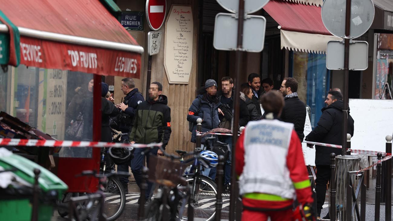 Tiroteo en el centro de París