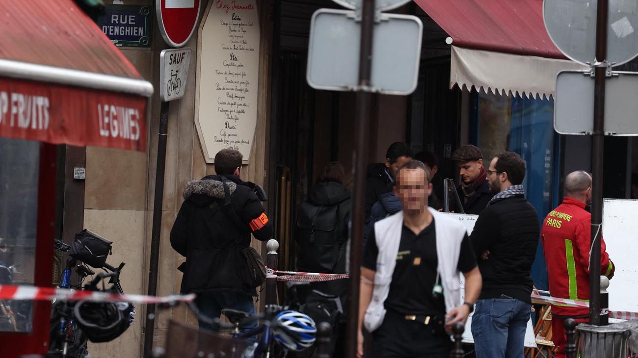 Tiroteo en el centro de París