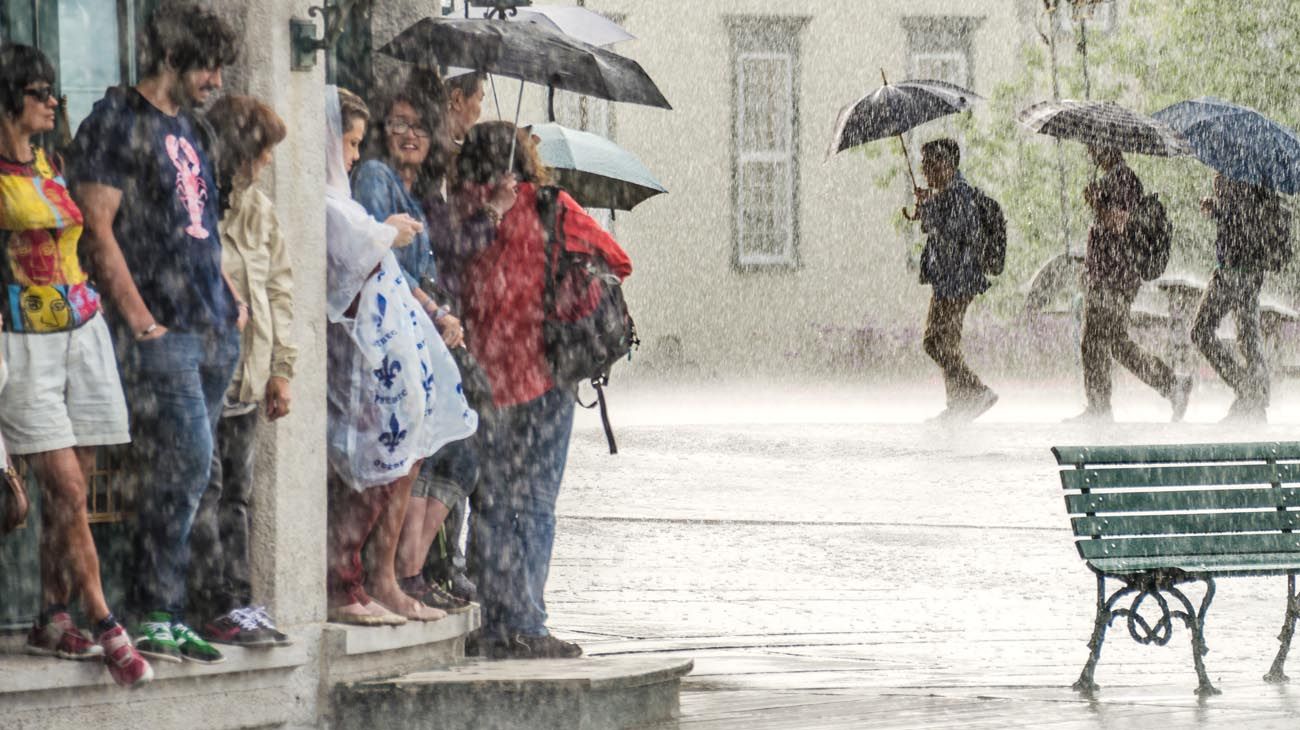 Lluvia en la ciudad