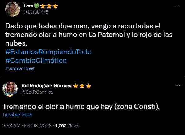 Olor a quemado