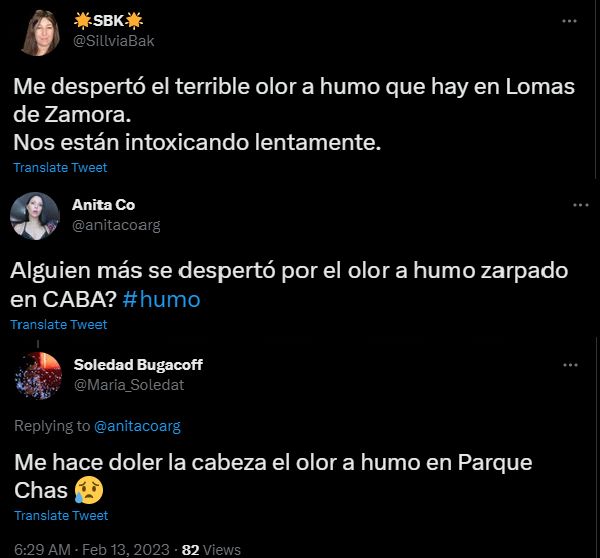 Olor a quemado