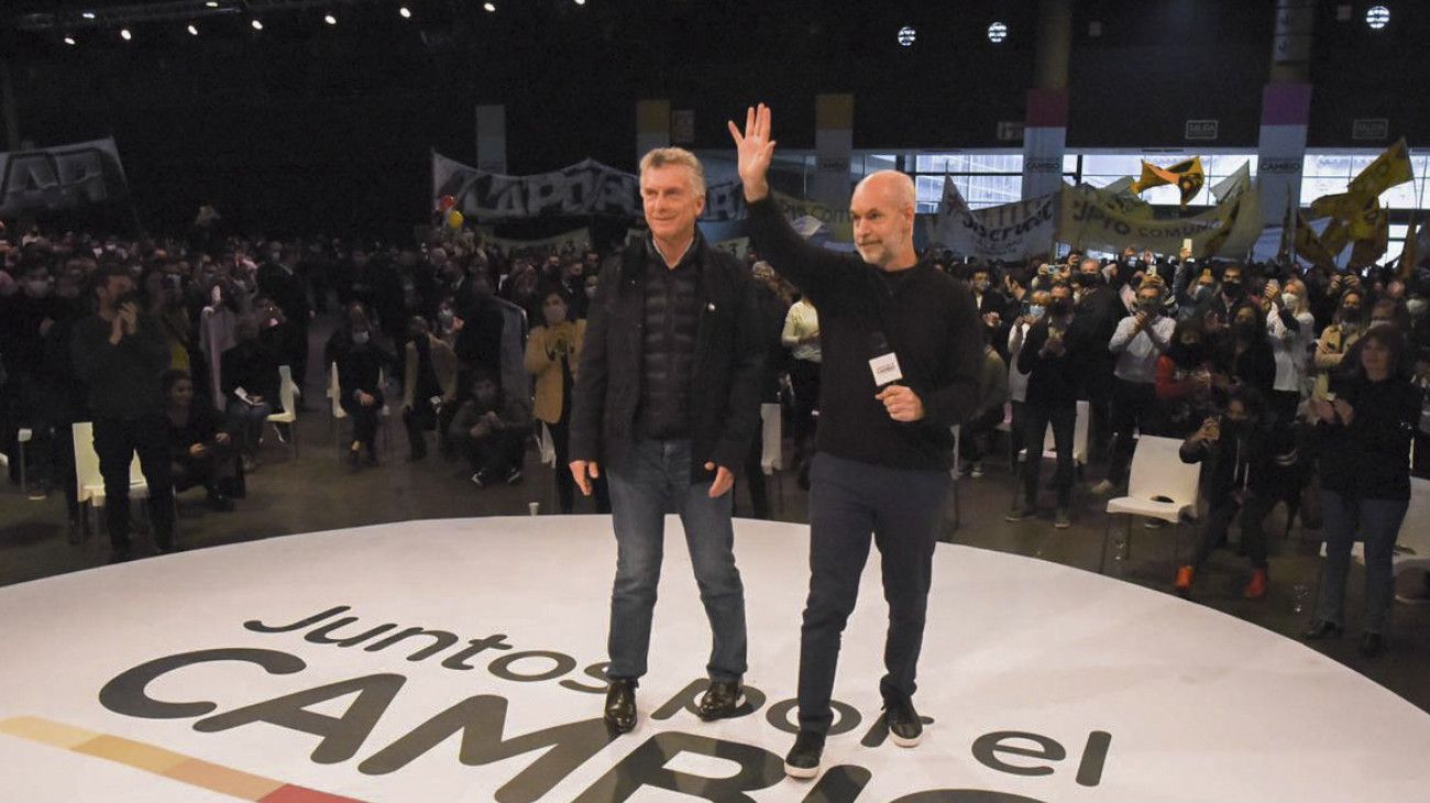 Mauricio Macri y Horacio Rodríguez Larreta
