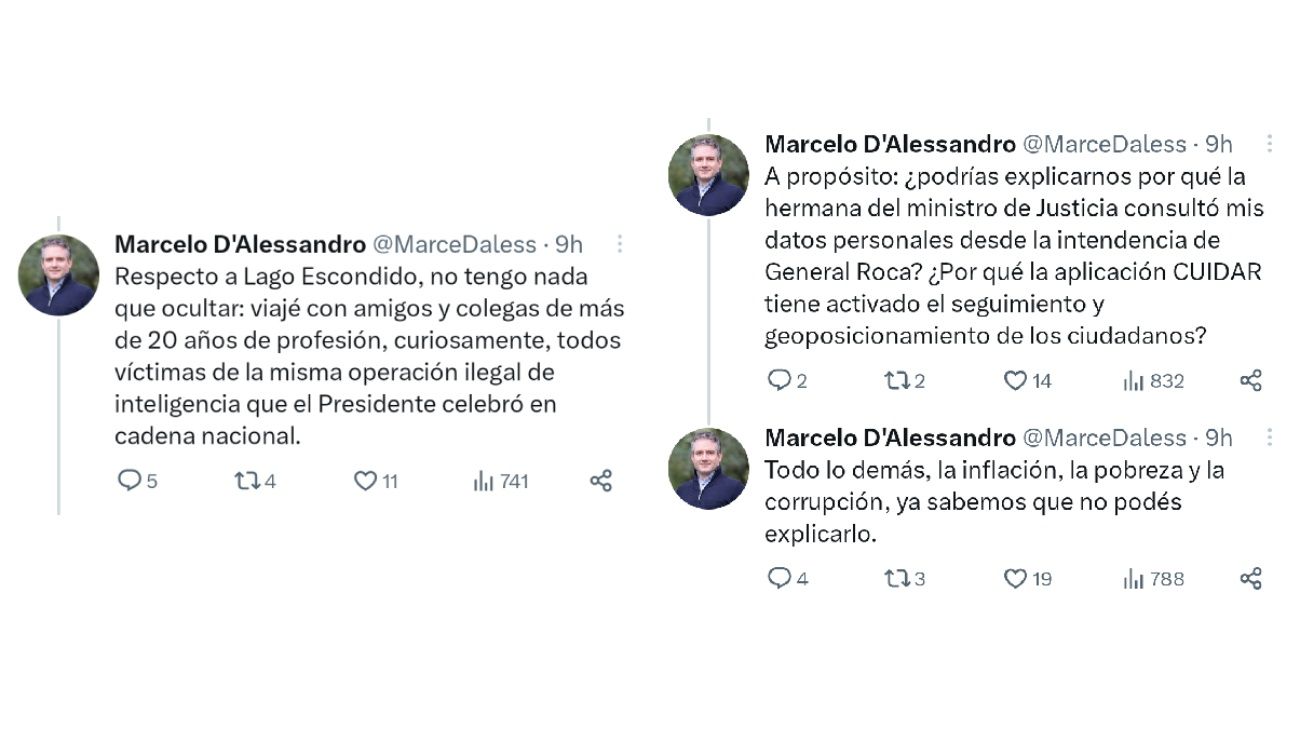 Marcelo D'Alessandro - Gabriela Cerruti