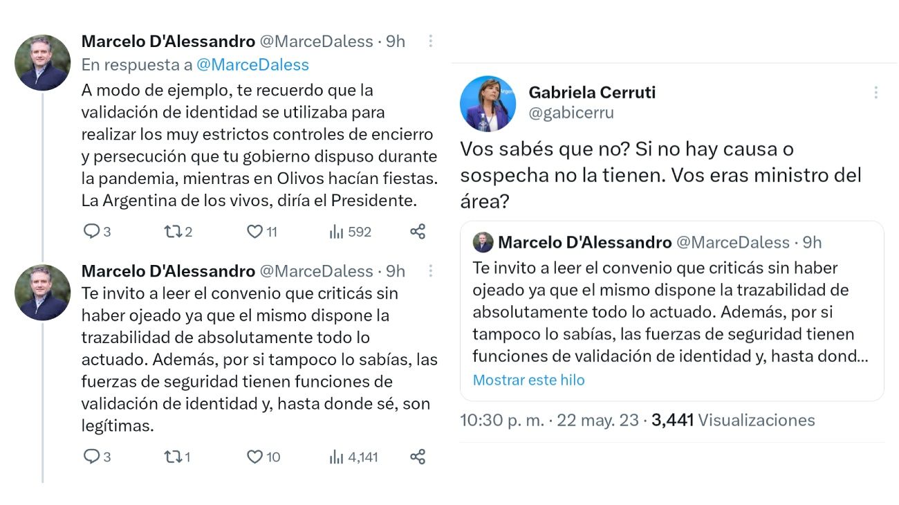 Marcelo D'Alessandro - Gabriela Cerruti
