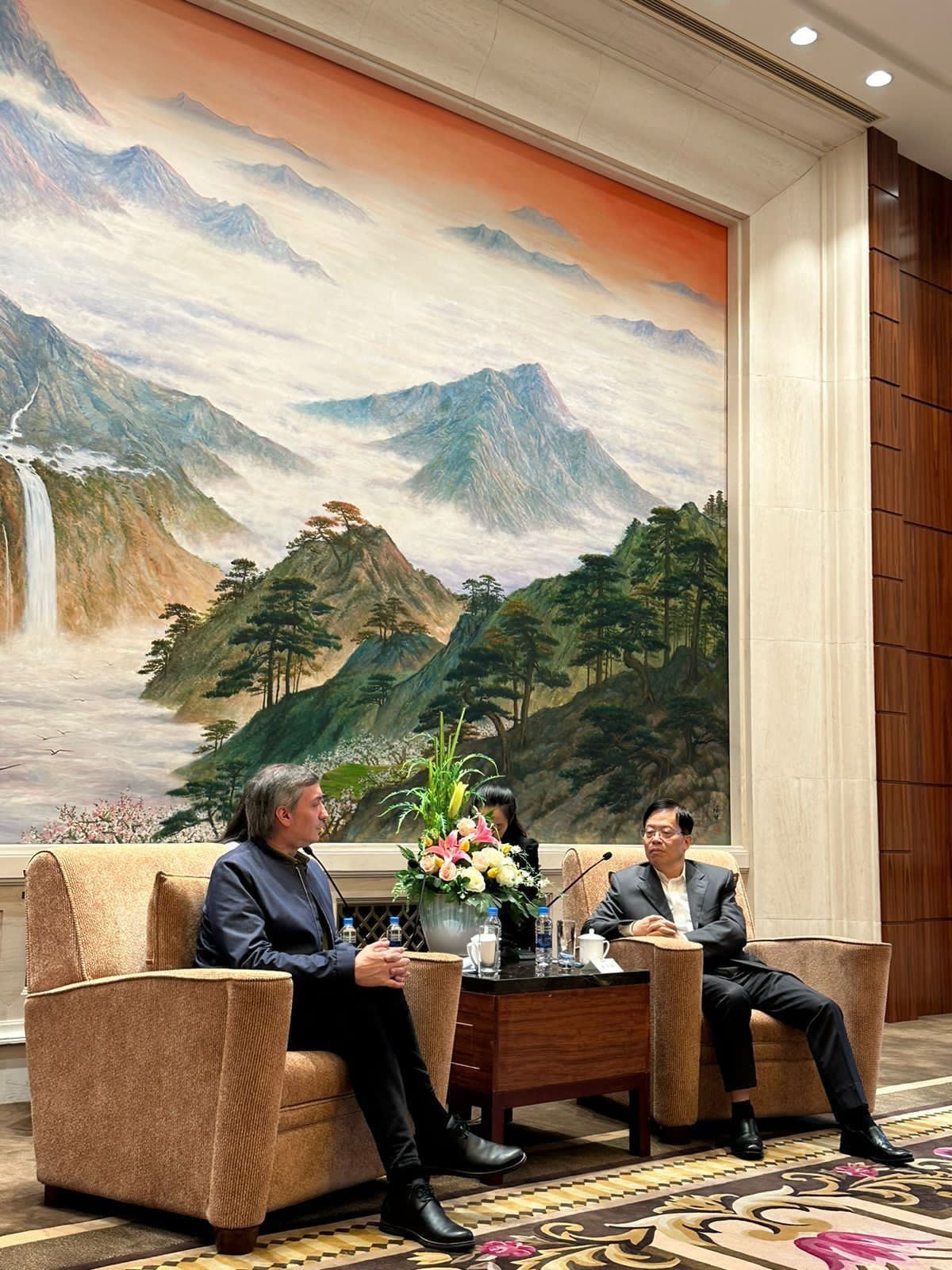Máximo Kirchner en China