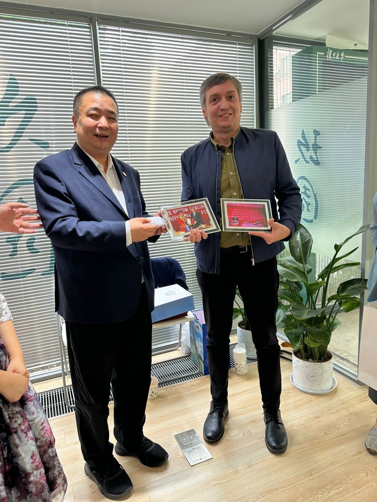 Máximo Kirchner en China