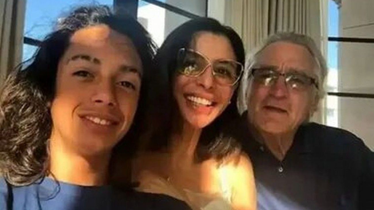 Leandro De Niro Rodriguez, Drena De Niro y Robert De Niro