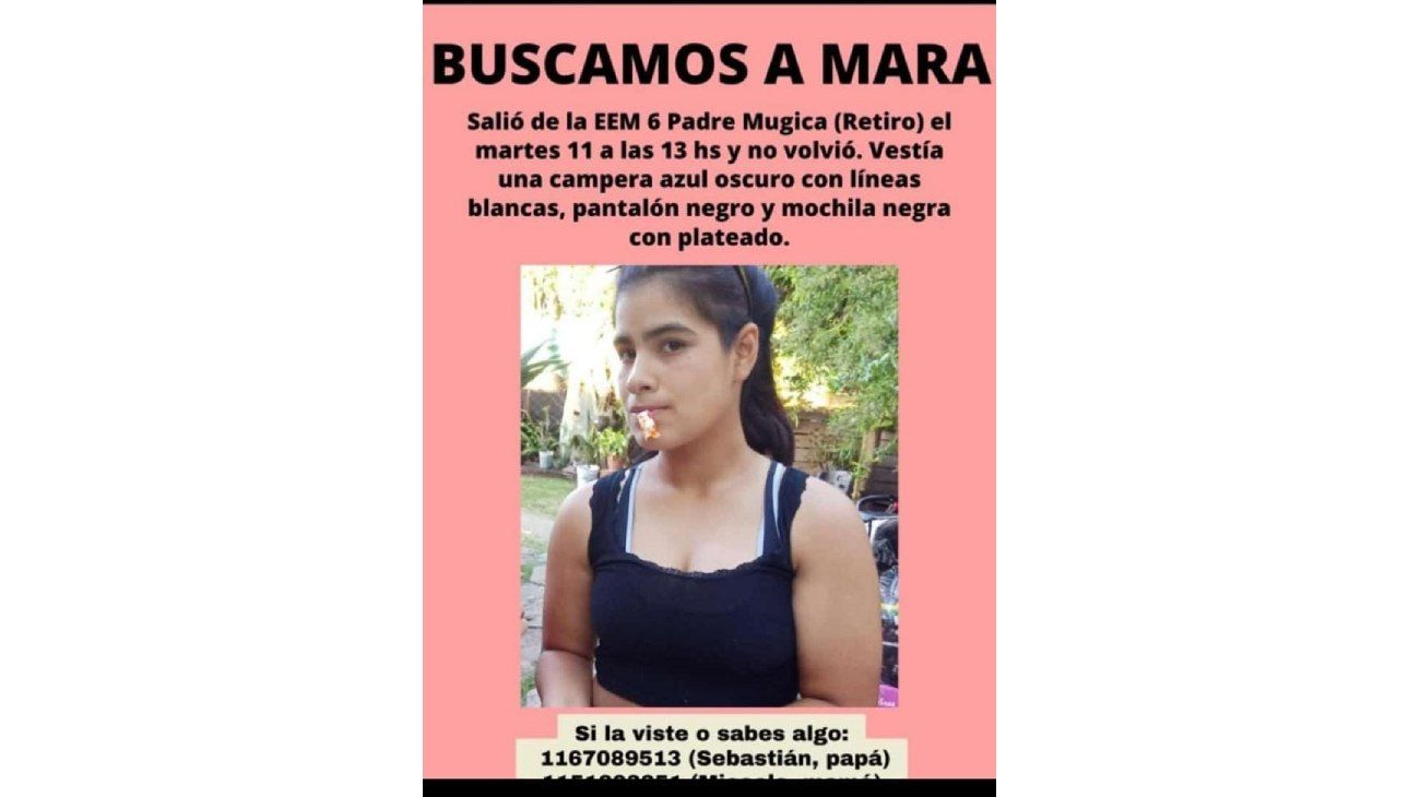 Búsqueda de Mara 20230712