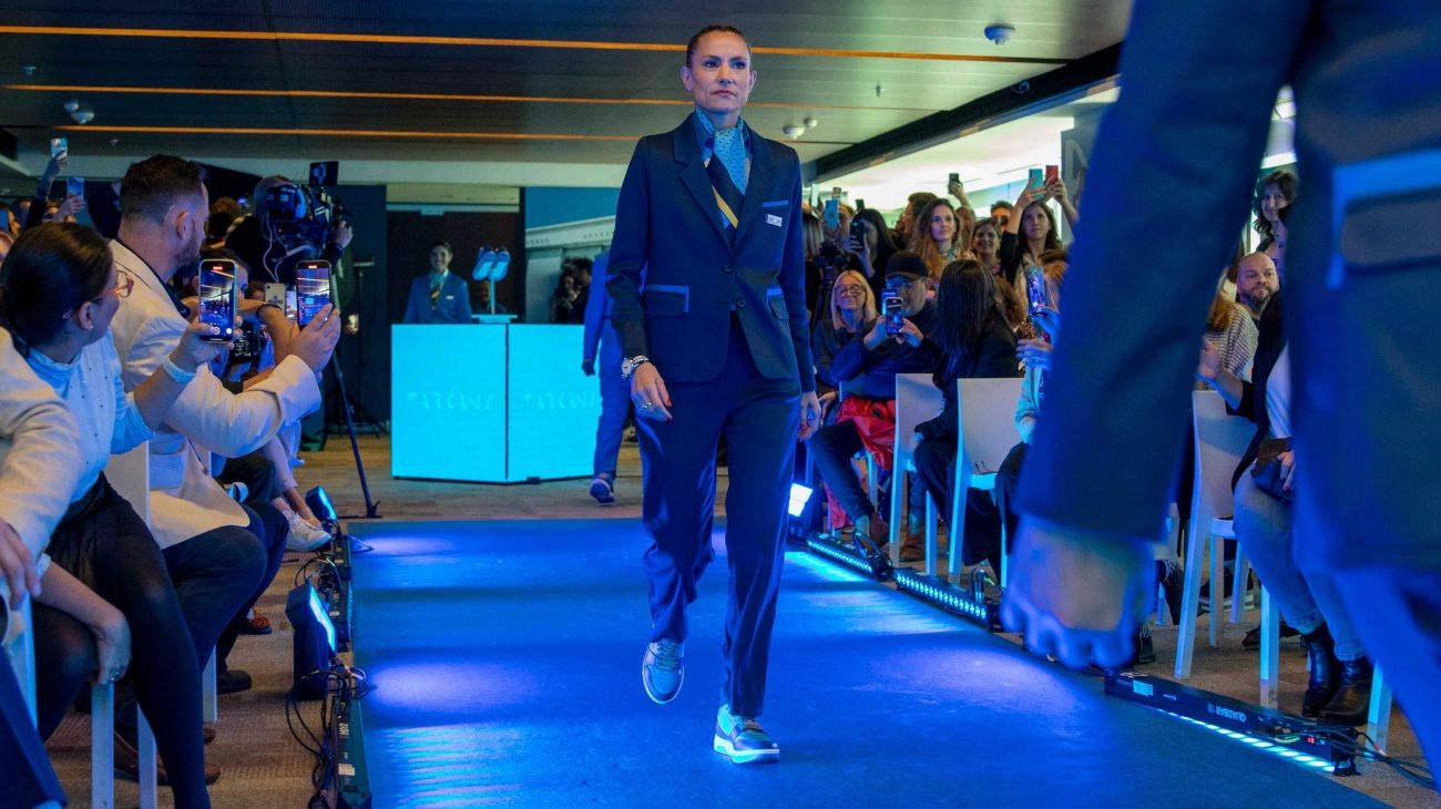 Nuevo uniforme de Aerolíneas Argentinas